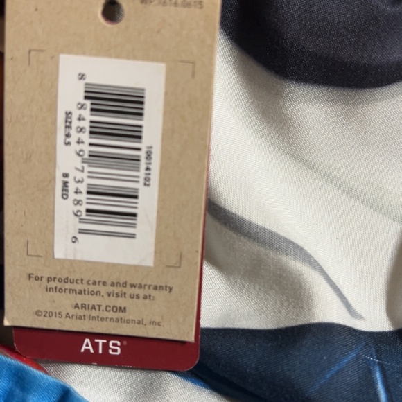 Ariat Fringe Western Ankle Boots Size 9.5 | Brand New With Tags - Picture 10 of 13